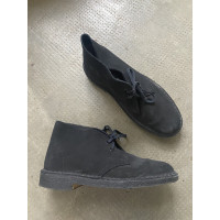 Clarks Ankle boots Suede in Black