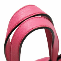 Prada Vitello Daino aus Leder in Rosa / Pink