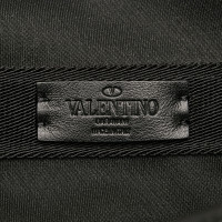 Valentino Garavani Umhängetasche aus Baumwolle in Schwarz