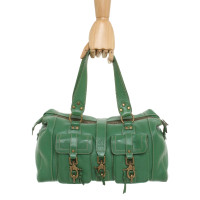 Bogner Handtasche aus Leder in Grün