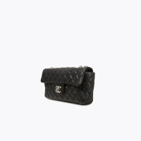 Chanel East West Chocolate Bag in Pelle in Nero