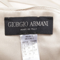 Giorgio Armani Top en soie beige