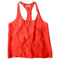 Acne Top Silk in Red