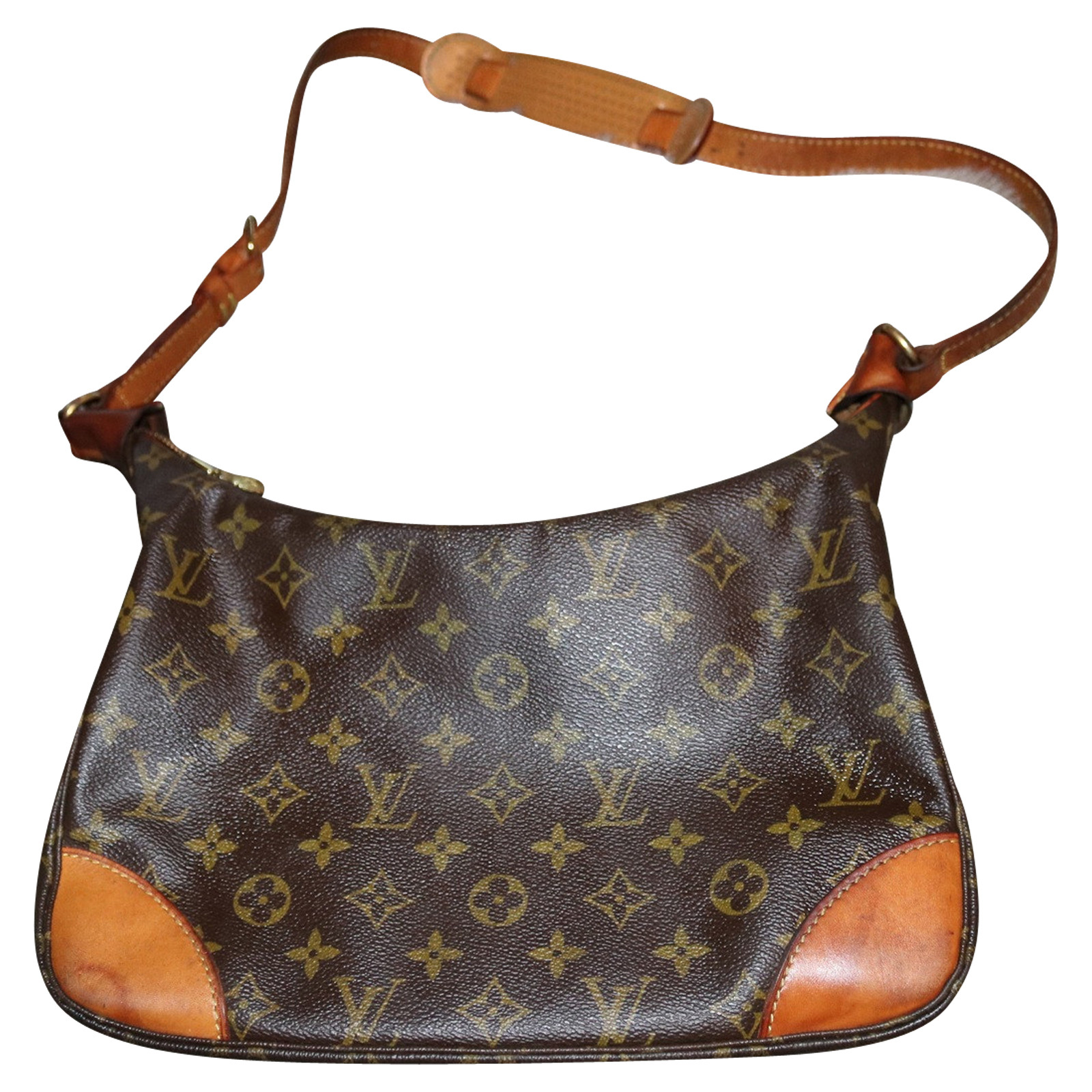 Louis Vuitton Boulogne Canvas in Brown - Second Hand Louis Vuitton Boulogne  Canvas in Brown buy used for 550€ (4548846)
