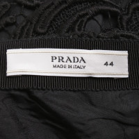 Prada Kanten rok in zwart