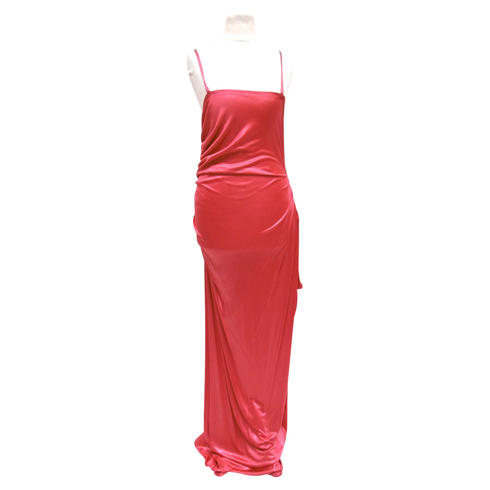 Christian Dior Kleid aus Viskose in Rot