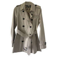 Burberry Veste/Manteau en Coton en Beige