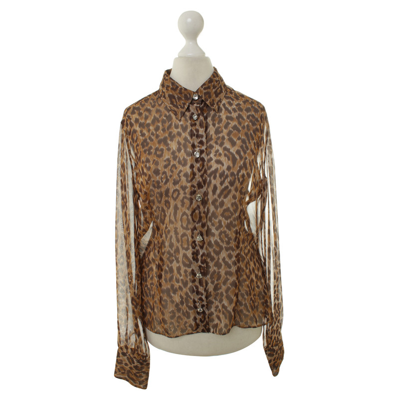 Dolce & Gabbana Light Leopard print blouse