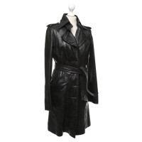 Drykorn Black leather coat