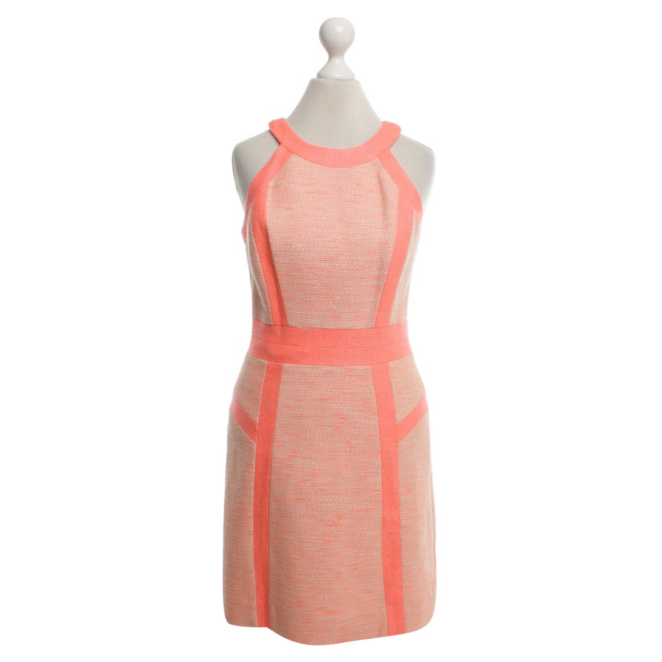 Milly Dress in coral red