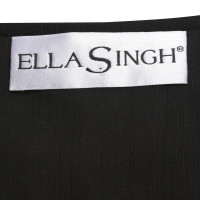 Ella Singh Vestito di paillette in Black