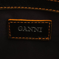 Ganni Handtasche mit Muster-Print