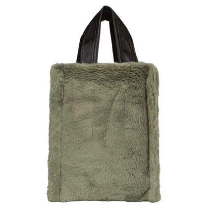 Stand Studio Reisetasche aus Wolle in Grün