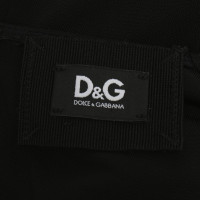 D&G Black dress in winding look