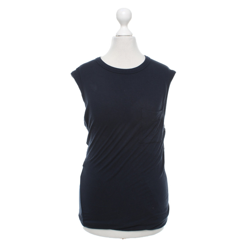 T By Alexander Wang top in blue