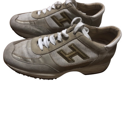 Hogan Sneakers in Beige