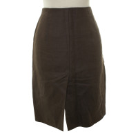 Prada Linen skirt in Brown