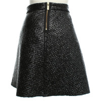 Hugo Boss A-line skirt in black