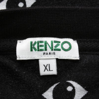 Kenzo Oberteil aus Baumwolle in Schwarz