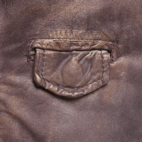 Muubaa Leather jacket in brown