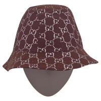 Gucci Hut/Mütze aus Wolle in Braun