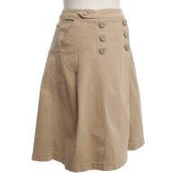 Max Mara Katoenen rok in beige