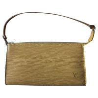 Louis Vuitton Yellow pouch epi leather