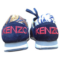 Kenzo Chaussures de sport avec Tiger Imprimer