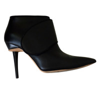 Manolo Blahnik Leather ankle boots in black
