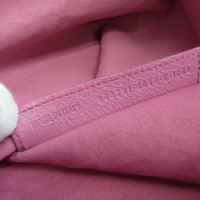 Balenciaga Cable Shopper Tote aus Leder in Rosa / Pink