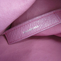 Balenciaga Cable Shopper Tote aus Leder in Rosa / Pink