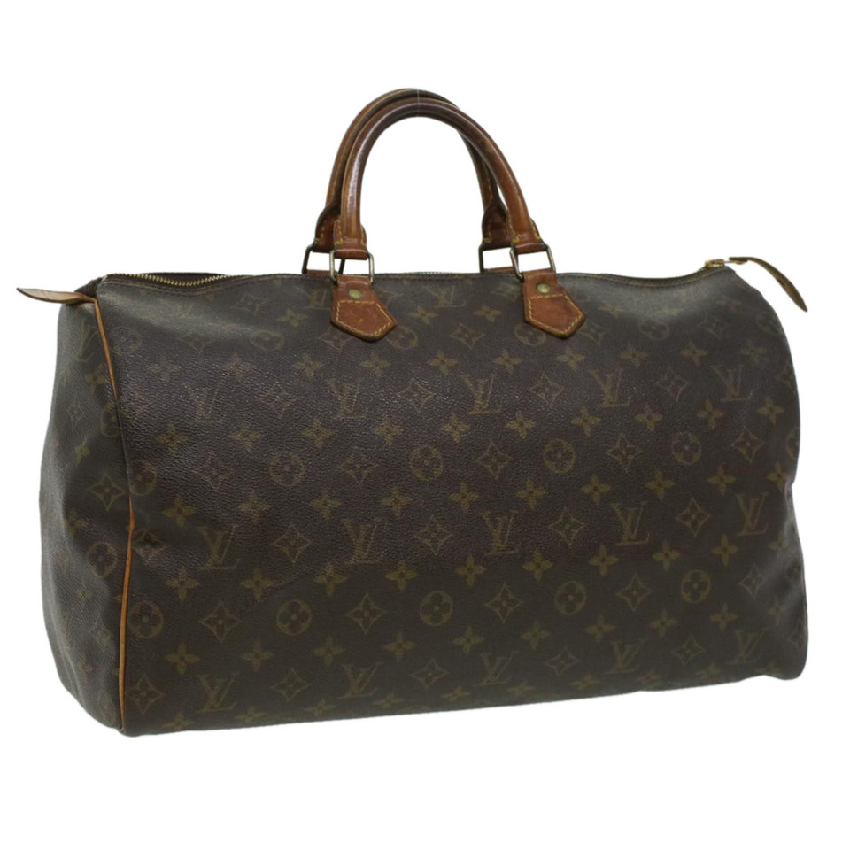 Louis Vuitton Speedy 40 aus Canvas in Braun