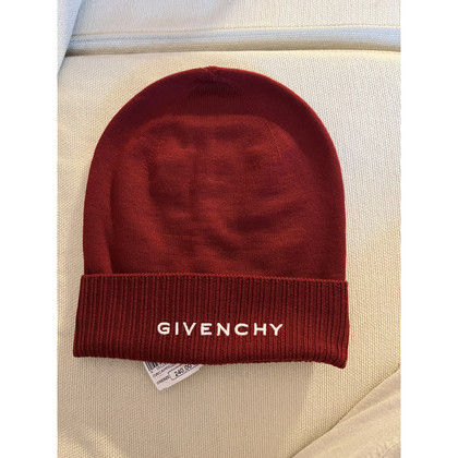 Givenchy Hoed/Muts Wol in Rood