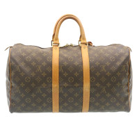 Louis Vuitton Keepall 45 Canvas in Grey