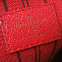 Louis Vuitton Montaigne aus Leder in Rot