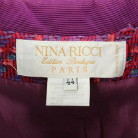 Nina Ricci Jacket/Coat Wool in Pink