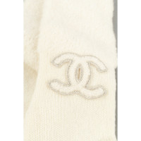 Chanel Handschoenen Wol in Wit
