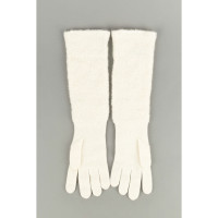 Chanel Handschoenen Wol in Wit