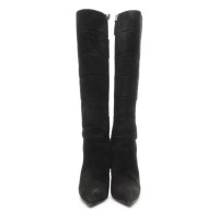 Giuseppe Zanotti Bottes en Cuir en Noir