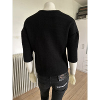 Calvin Klein Collection Jacke/Mantel aus Wolle in Schwarz