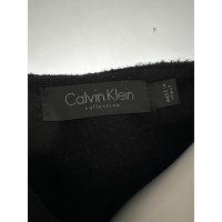 Calvin Klein Collection Jas/Mantel Wol in Zwart