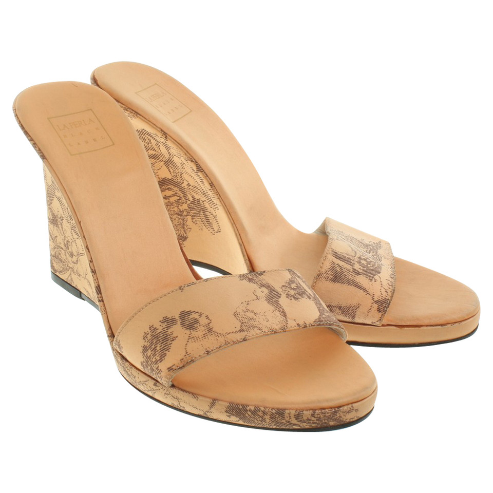 La Perla Sandals with pattern