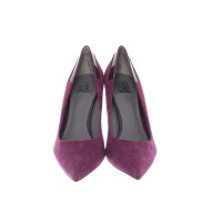 Calvin Klein Pumps/Peeptoes Leather in Violet
