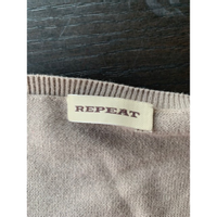 Repeat Cashmere Knitwear Cotton in Beige