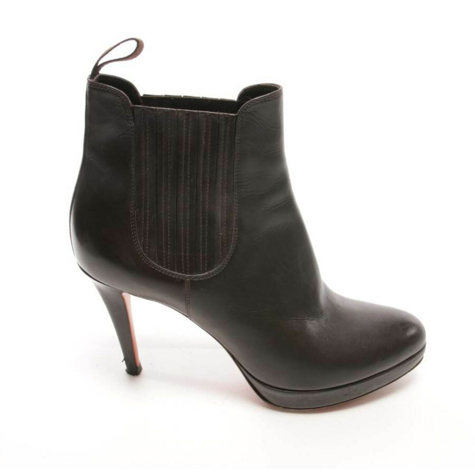 Santoni Ankle boots Leather in Brown