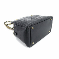 Chanel Shopper en Cuir en Noir