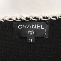 Chanel Strickjacke in Schwarz/Weiß