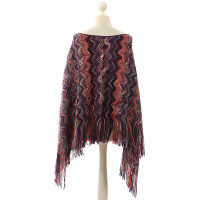 Missoni Knitted poncho with tassels