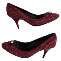 Furla pumps from Tweed / Leather