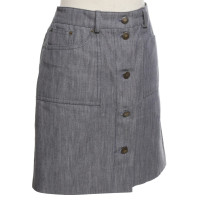 Louis Vuitton Jeans-skirt in gray blue